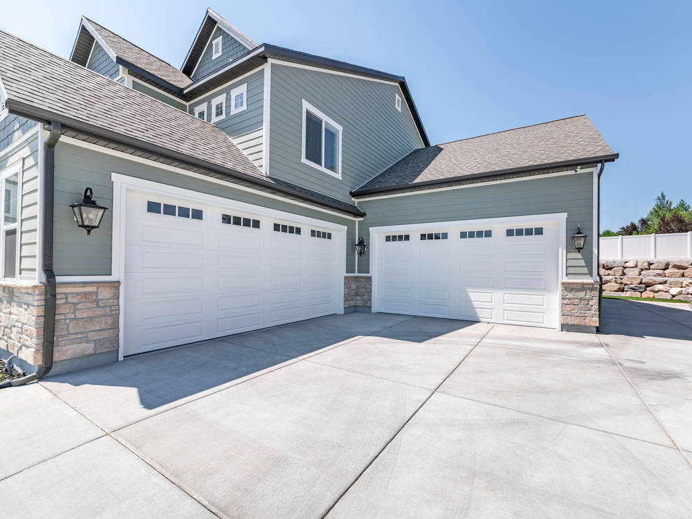 concrete driveway