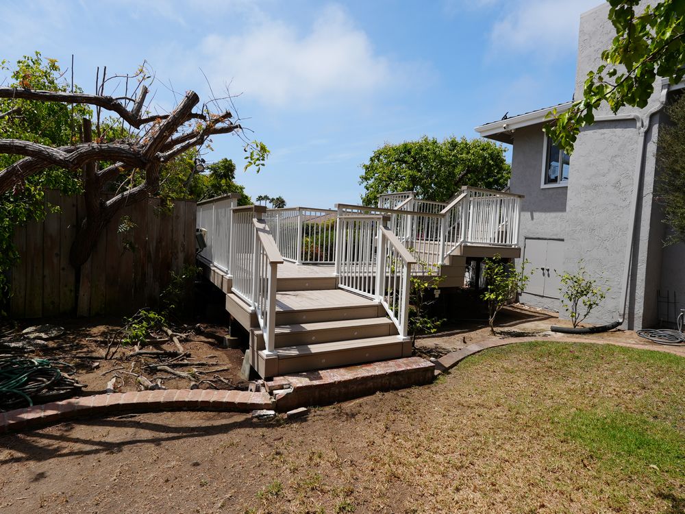 Custom Multi-Level TimberTech Deck Installation in La Jolla, CA (1)