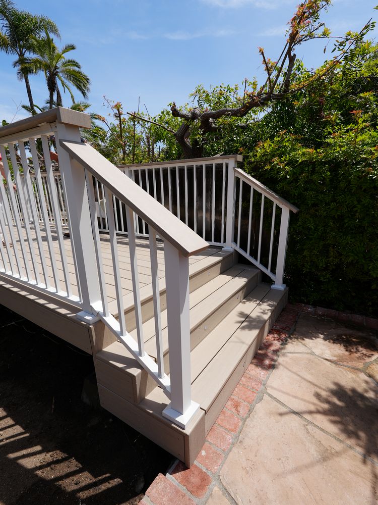 Custom Multi-Level TimberTech Deck Installation in La Jolla, CA (13)