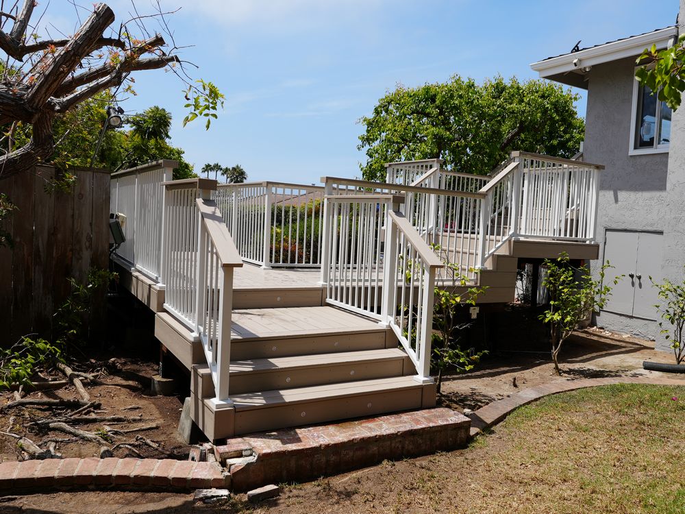 Custom Multi-Level TimberTech Deck Installation in La Jolla, CA (2)