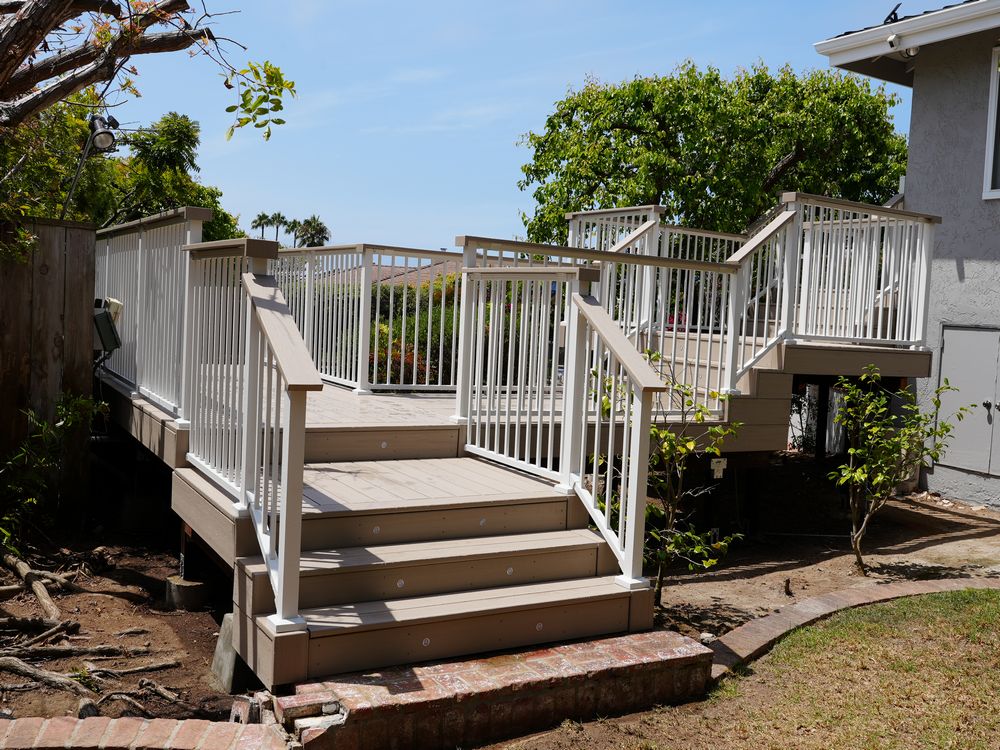 Custom Multi-Level TimberTech Deck Installation in La Jolla, CA (4)