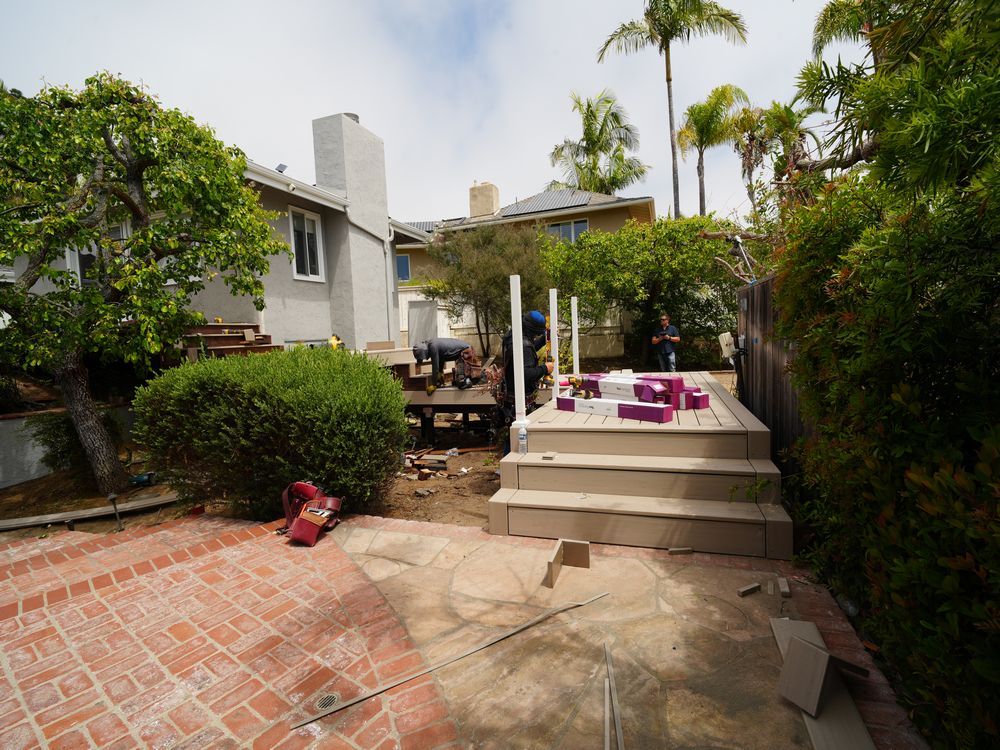 Custom Multi-Level TimberTech Deck Installation in La Jolla, CA (5)
