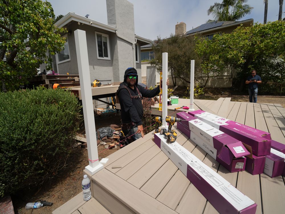 Custom Multi-Level TimberTech Deck Installation in La Jolla, CA (6)