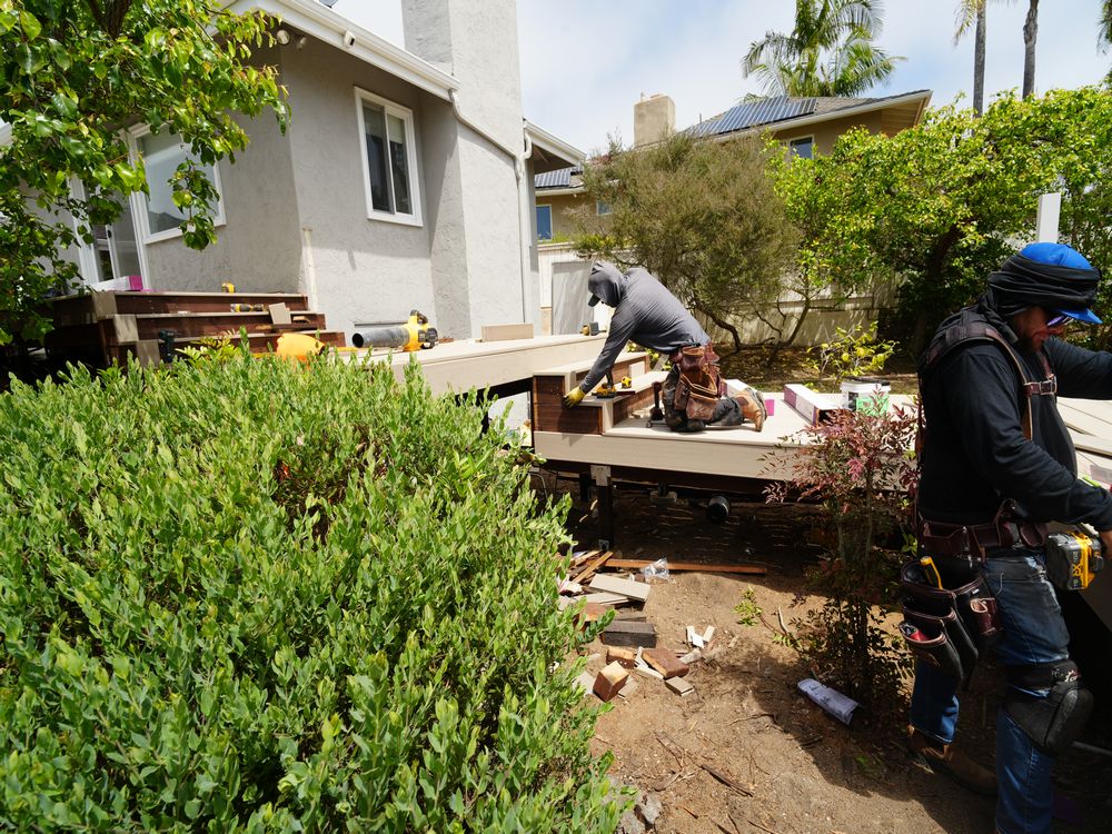 Custom Multi-Level TimberTech Deck Installation in La Jolla, CA (7)